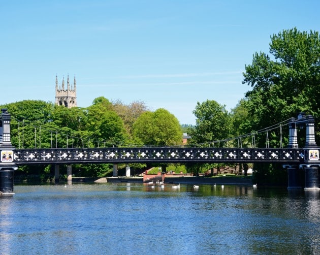 Burton upon Trent, where Trent & Dove's head office is located