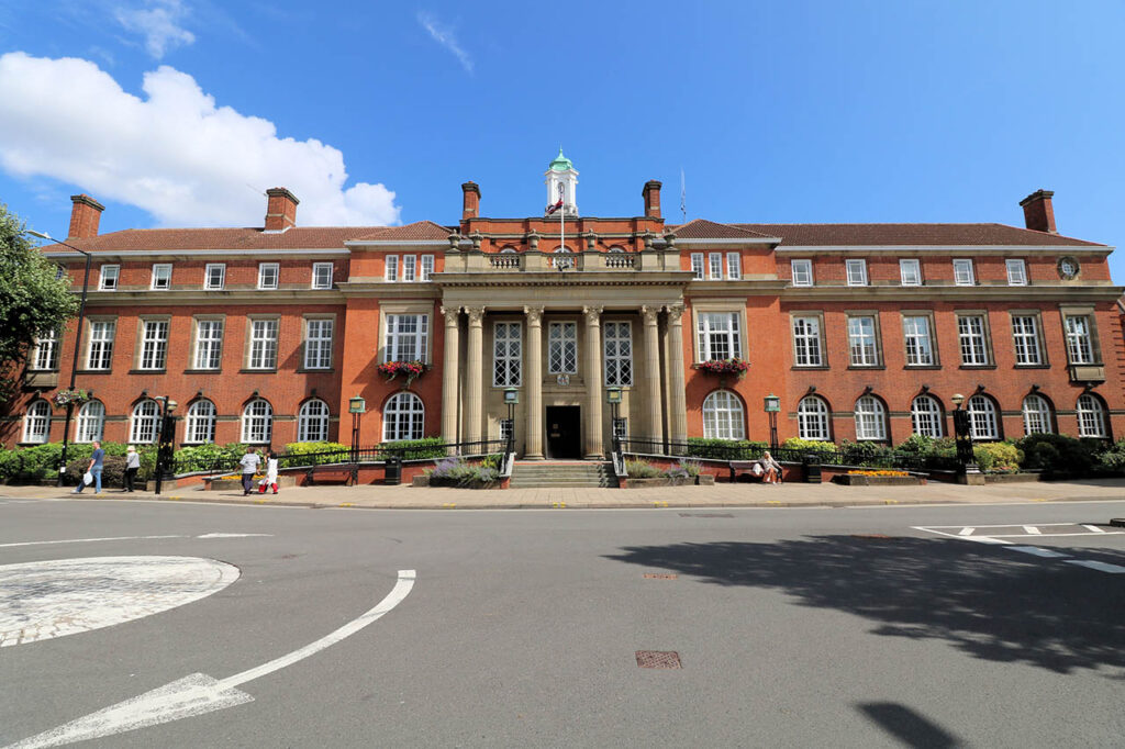 Nuneaton and Bedworth Borough Council Offices in Warwickshire