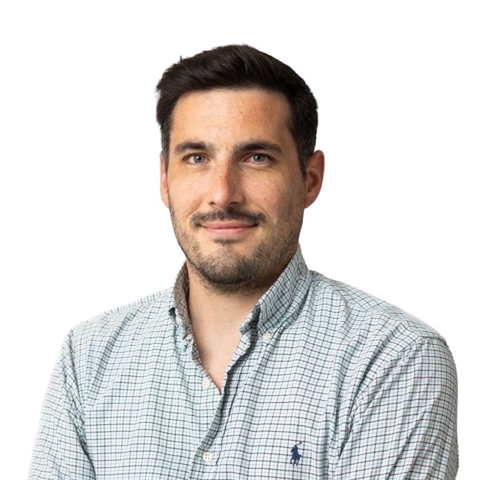 Image of Will Morrish infront of a white background